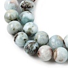 Natural Larimar Beads Strands GG-CBA19D6-A01-6mm-4