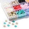 150G 15 Colors Handmade Polymer Clay Beads CLAY-JP0001-12-8mm-3