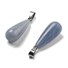 Natural Blue Aventurine Pendants G-T081-36-2