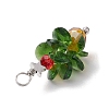 Christmas Theme Glass Pendants PALLOY-JF02866-4