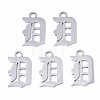 Tarnish Resistant 201 Stainless Steel Pendants STAS-N091-40D-1