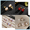 24Pcs 6 Styles Silicone Ear Nuts SIL-BBC0001-05-6