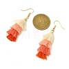 Colorful Tassel Pendants Dangle Earrings for Women EJEW-JE06110-3
