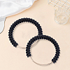 2Pcs Plastic Imitation Pearl Round Beaded Bag Handles FIND-BBC0005-11A-7