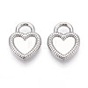 304 Stainless Steel Pendant Cabochon Settings STAS-T065-87P-1
