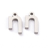 Non-Tarnish 304 Stainless Steel Pendants STAS-F267-10H-P-2