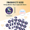 5 Sheets Round Dot PVC Waterproof Decorative Sticker Labels DIY-WH0481-08-2