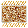 1000Pcs Glass Twisted Bugle Beads SEED-HY0001-12B-1
