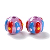 Handmade Porcelain Beads Strands PORC-L078-01M-2