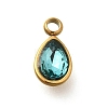 304 Stainless Steel Pendants STAS-Q346-04G-02-1
