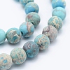Natural Imperial Jasper Beads Strands X-G-K232-6mm-01D-3