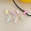 UV Plating Acrylic Alphabet Beads OACR-N163-42I-1