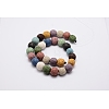 Natural Lava Rock Bead Strands G-L435-03-16mm-2