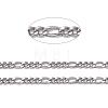 304 Stainless Steel Figaro Chains CHS-K001-82-2