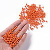 Baking Paint Glass Seed Beads SEED-S002-K4-4