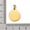 304 Stainless Steel Pendants STAS-B094-01A-G-3