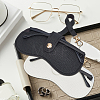 2Pcs 2 Colors Rectangle PU Leather Eyeglass Case AJEW-CN0006-95C-7