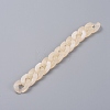 Handmade Acrylic Curb Chains/Twisted Chains AJEW-JB00530-03-2