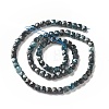 Natural Blue Tourmaline Beads Strands G-G989-B04-2