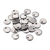 Non-Tarnish 201 Stainless Steel Charms STAS-F255-043P-6mm-1