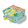 Summer Theme Printed Non-Woven Reusable Folding Gift Bags with Handle ABAG-F009-B01-3