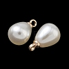 ABS Plastic Pearl Pendants FIND-Z105-03C-02G-2