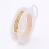 Round Copper Wire for Jewelry Making CWIR-WH0001-0.7mm-07-1