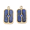 Natural Lapis Lazuli Pendants GG-CBA50CD-02G-02-1