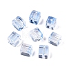 Baking Paint Transparent Glass Beads DGLA-N005-01A-03-2