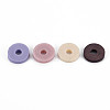 Handmade Polymer Clay Beads Strands CLAY-R089-8mm-T015-4