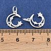 925 Sterling Silver Pave Clear Cubic Zirconia Charms STER-A049-08A-S-3