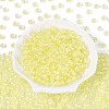 FGB Inside Colours Transparent Glass Seed Beads SEED-T009-01I-1