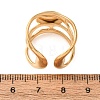 304 Stainless Steel Cuff Ring Components SA-CBA76C4-02G-02-3