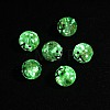 Luminous Handmade Enamel Gold Sand Glass Beads Strands LAMP-U004-08H-1