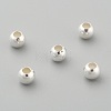 925 Sterling Silver Beads STER-T002-235S-4mm-3
