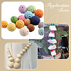 150Pcs Unfinished Wood Beads WOOD-PA0001-83A-6
