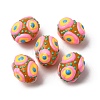 Glass Enamel Beads GLAA-C038-01D-1