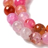 Dyed & Heated Natural Dragon Veins Agate Beads Strands G-P539-A01-02-4