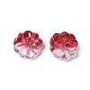 Transparent Glass Beads X-GLAA-H016-06F-2