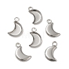 Tarnish Resistant 304 Stainless Steel Pendant Cabochon Settings STAS-P210-05P-1