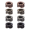 8Pcs 4 Colors Brass European Beads KK-ME0004-22-1