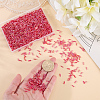 3000Pcs Transparent Colours Rainbow Glass Bugle Beads GLAA-PA0001-84A-3