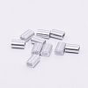 6063 Aluminum Slide Charms/Slider Beads ALUM-WH0166-04-2
