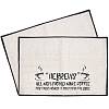 Coffee Theme Diablement Fort Cup Mats AJEW-WH0201-004-1