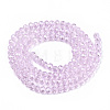 Electroplate Glass Beads Strands EGLA-A034-T2mm-A22-2
