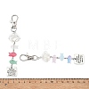 Ocean ABS Plastic Imitation Pearl & Acrylic & Alloy Pendant Decorations HJEW-JM04864-3