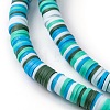 Handmade Polymer Clay Beads Strands CLAY-R089-6mm-T02B-6