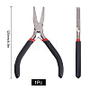 1Pc Carbon Steel Jewelry Pliers for Jewelry Making Supplies AJEW-SC0001-43-2