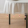 4Pcs Mushroom Resin Tablecloth Weights HJEW-SW00128-05-6