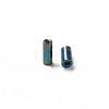 Metallic Colours Glass Bugle Beads SEED-N005-001-D02-6